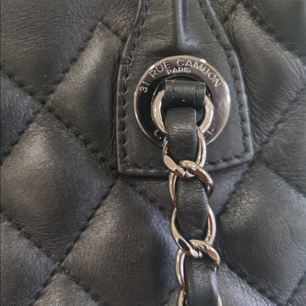 Chanel Quilted Duffle Bag - Picture 9 of 10